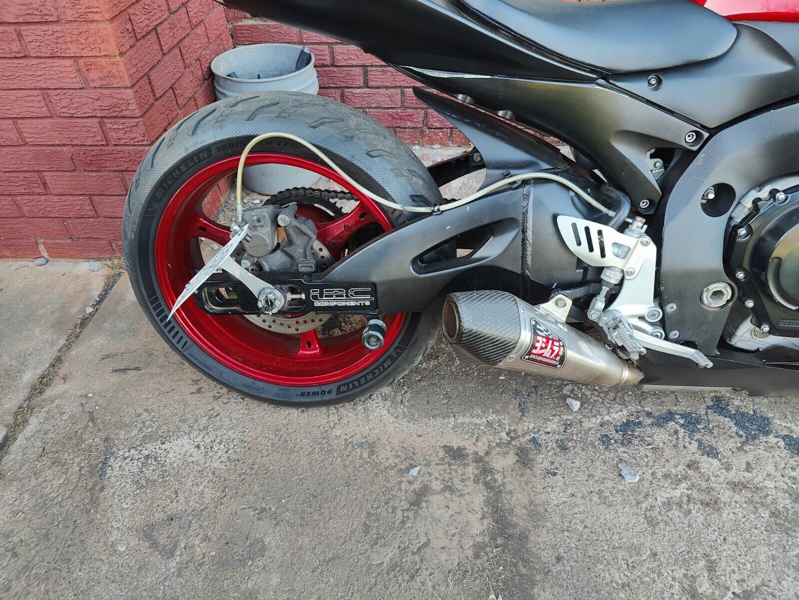 Flat License Plate Relocation Bracket for SUZUKI GSXR600 GSXR600W GSR600X New