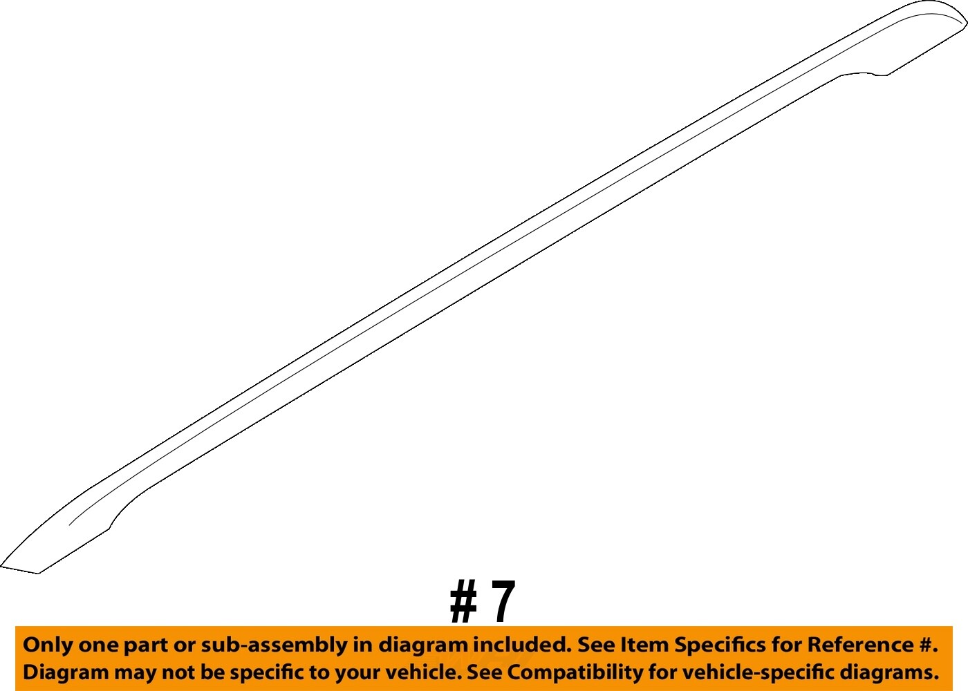 FORD OEM 16-19 Explorer Roof Roof Trim-Top Cap FB5Z78551A46AA