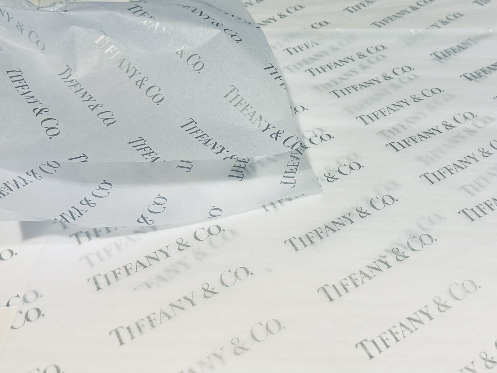 Tiffany & Co. Authentic Tissue Paper 20 sheets