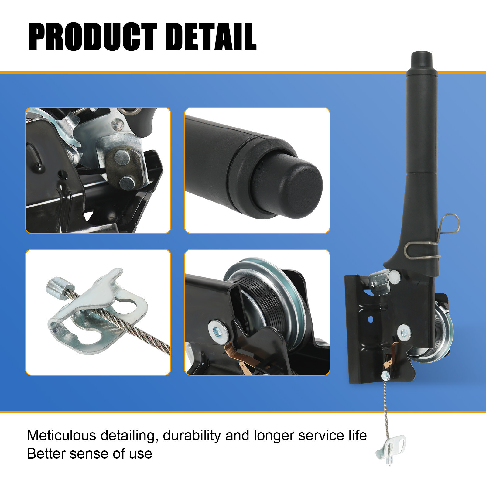 52059887AE Emergency Parking Brake Handle Lever For 2007-2010 Jeep Wrangler JK