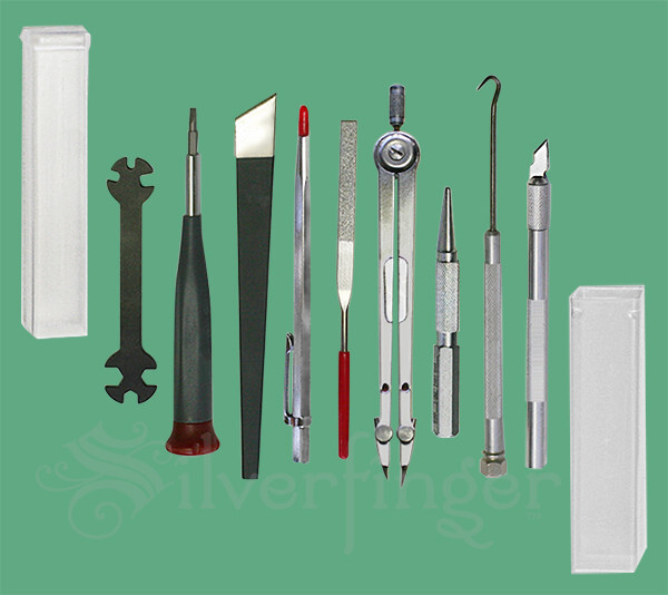 4 PC Sets Telescoping Plastic Tool Storage Cases Adjustable Length Drill Bit Box