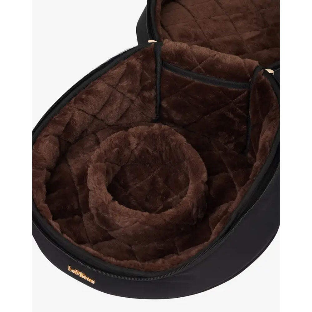 IT04979 LeMieux Luxe Hat Helmet Bag - Black NEW