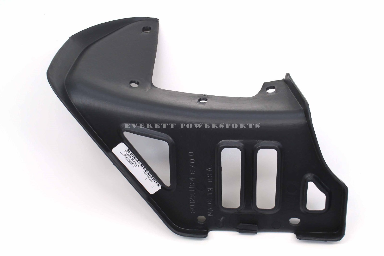 Left Heel Guard TRX300/FW Fourtrax 1990-2000 LH Splash Plastic OEM Honda #Y118