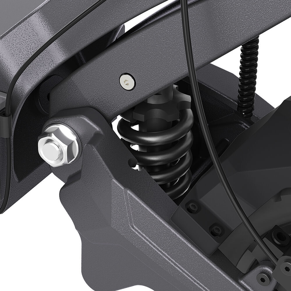 Ausom DT2 Pro Adult Electric Scooter,2*1100W Motor,115km Max Range,10*3.0in Tire