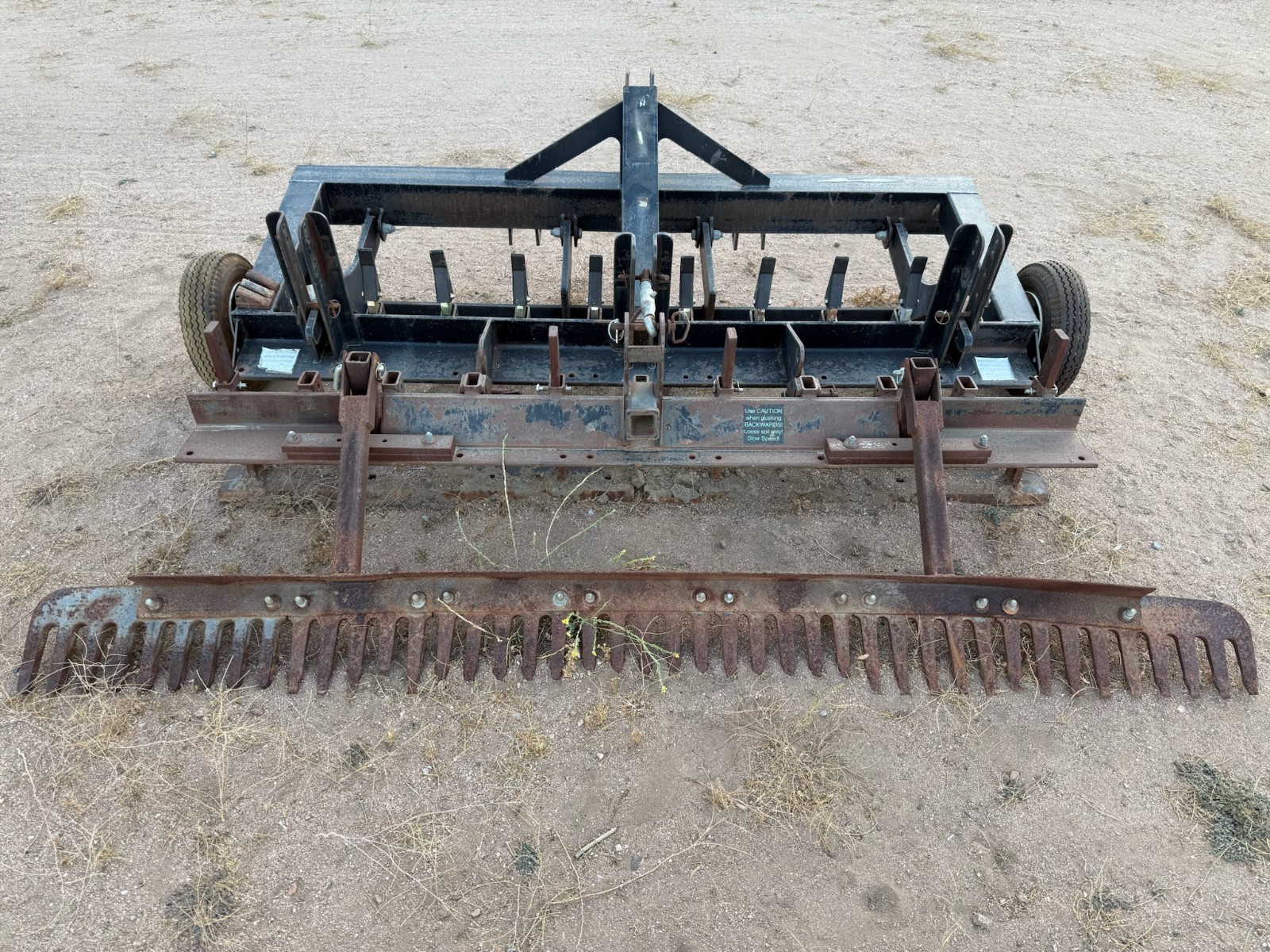 TR3 Groomer ABI Classic Rake 8.5' Arena Drag Scarifier Rake Auto Leveling Blade