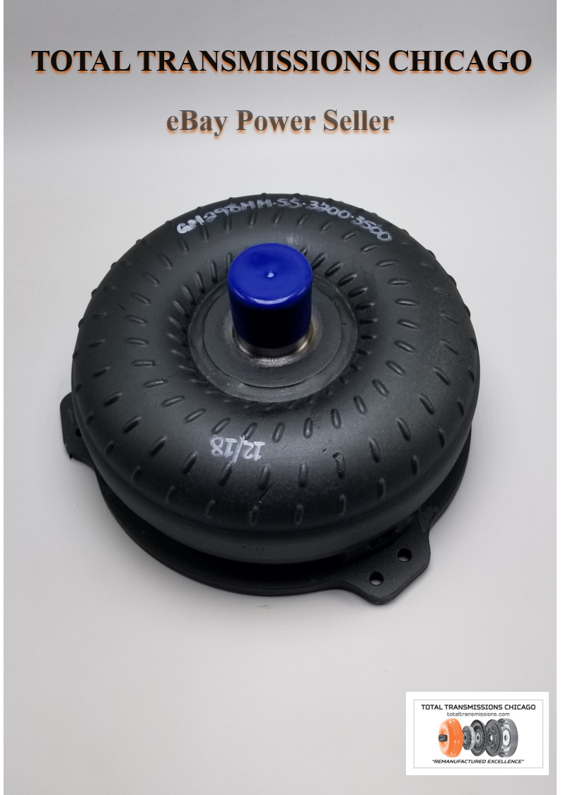 4L60E 700R4 TORQUE CONVERTER 3200-3500 HIGH STALL 10" 298MM 1 YEAR WARRANTY