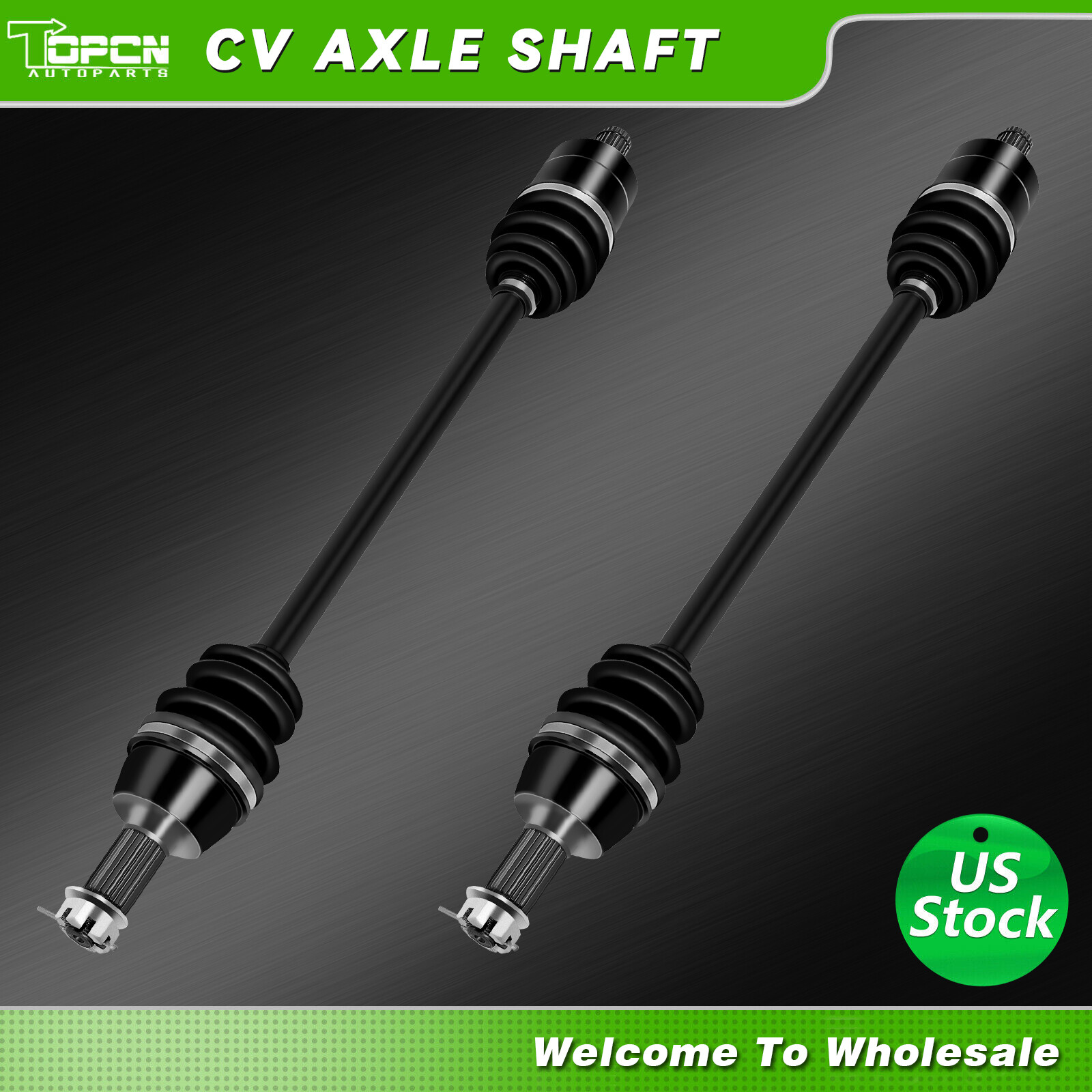 Front Left Right For Polaris Ranger XP 800 Crew 800 2010 2011 2012 CV Axle Shaft