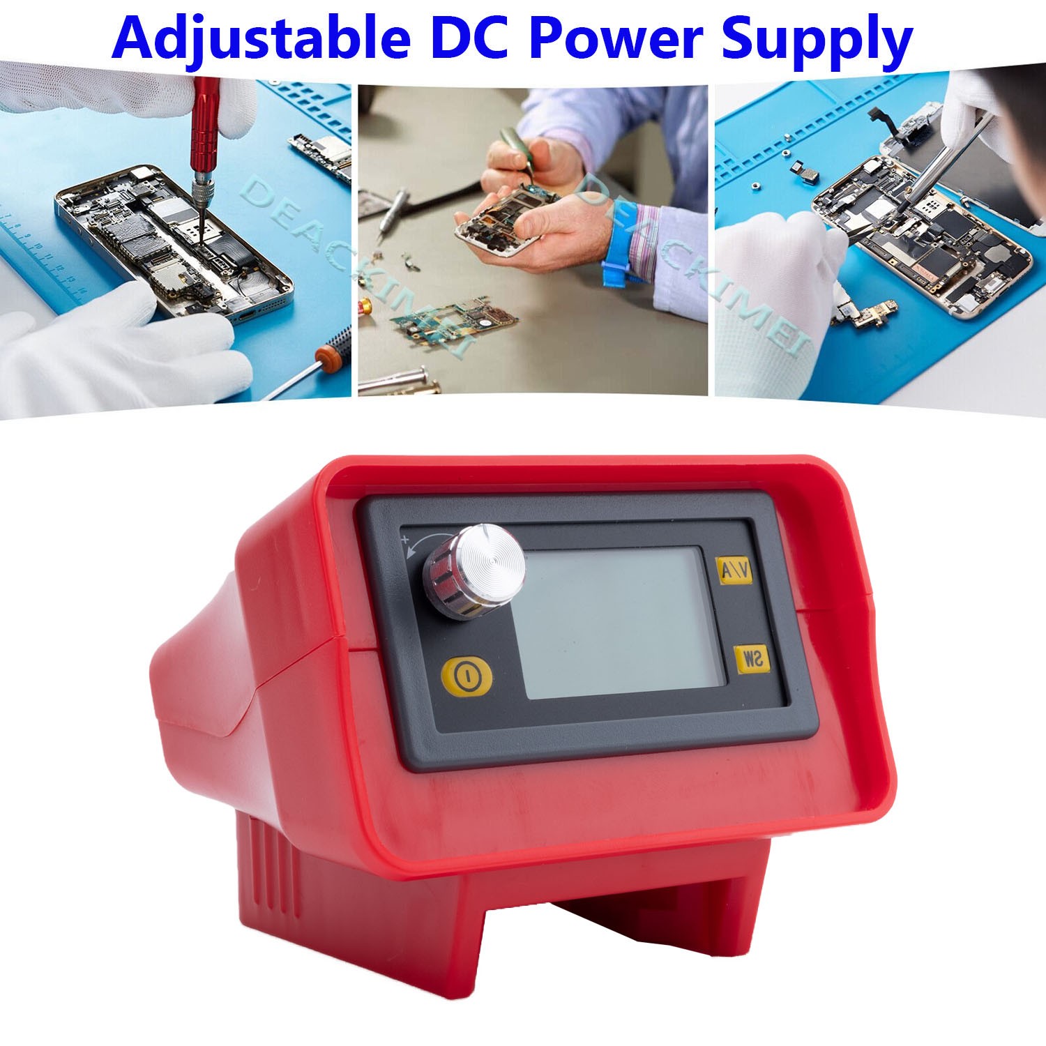 For Milwaukee 18V Battery Adjustable Switching Power Supply 30V Digital Display