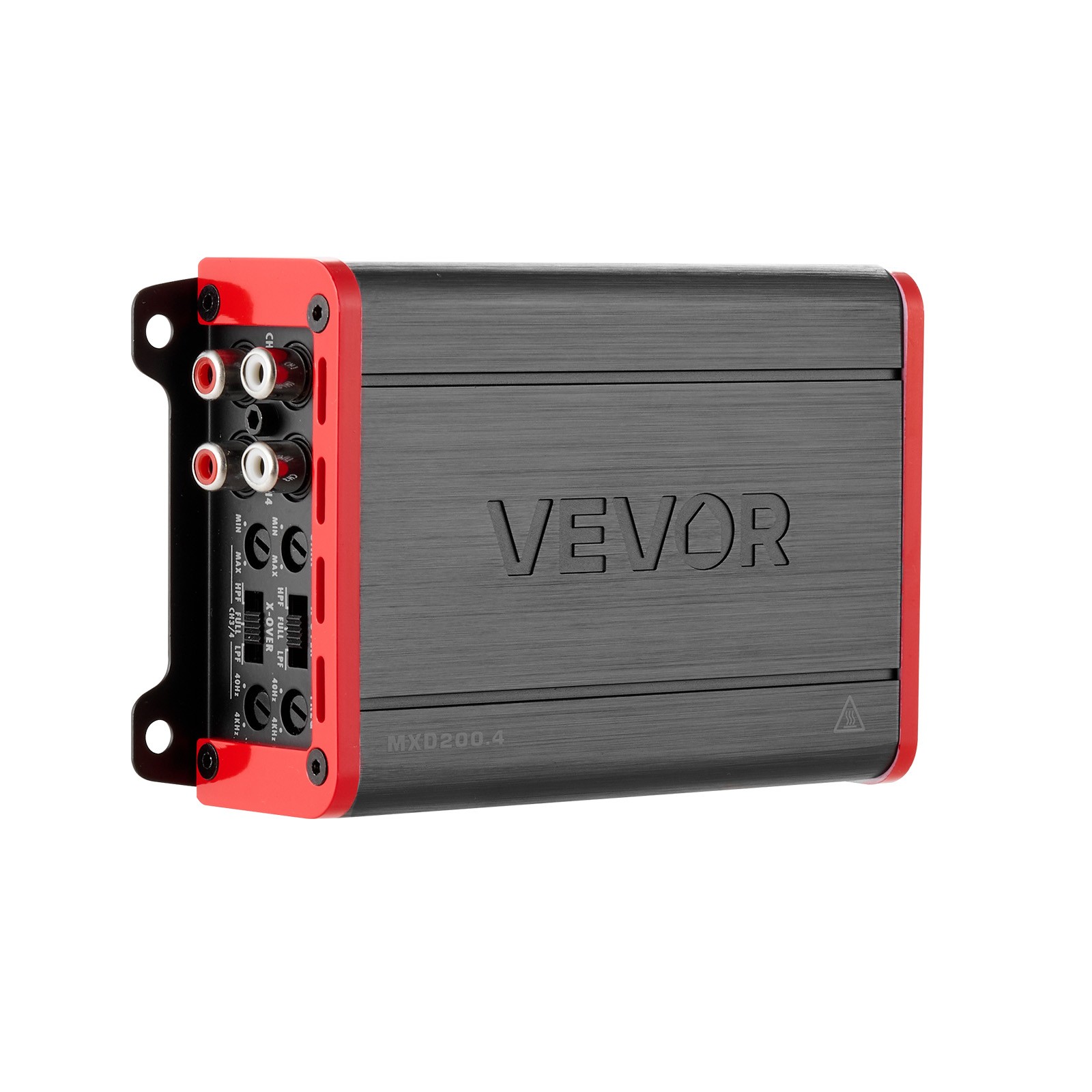 VEVOR Car Audio Amplifier Car Amplifier 4-Channel Class D Max. 4x120W at 4 Ohms