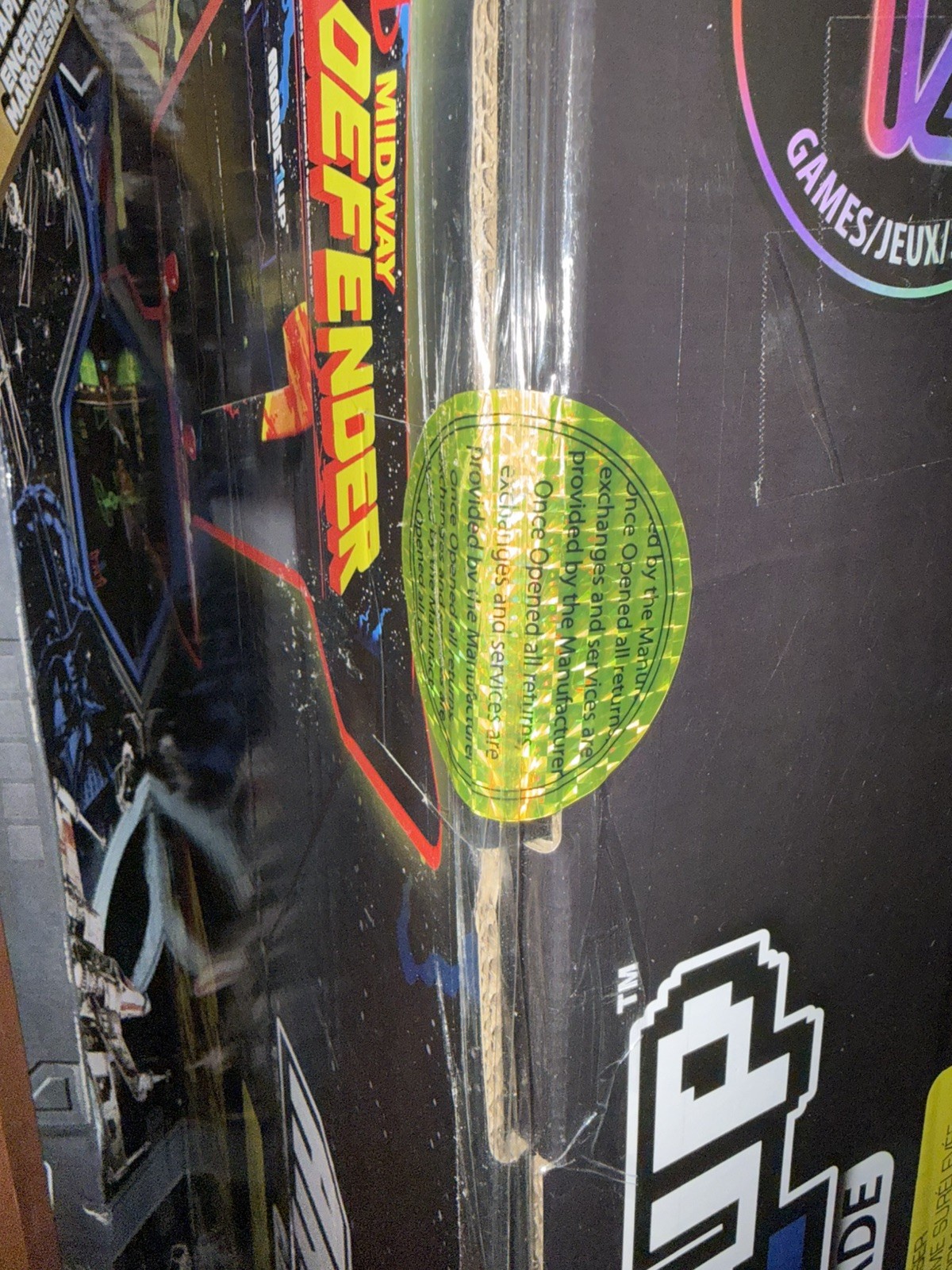 Brand New Arcade1Up Defender 40th Anniversary 12-in-1 Arcade – Licensed Riser