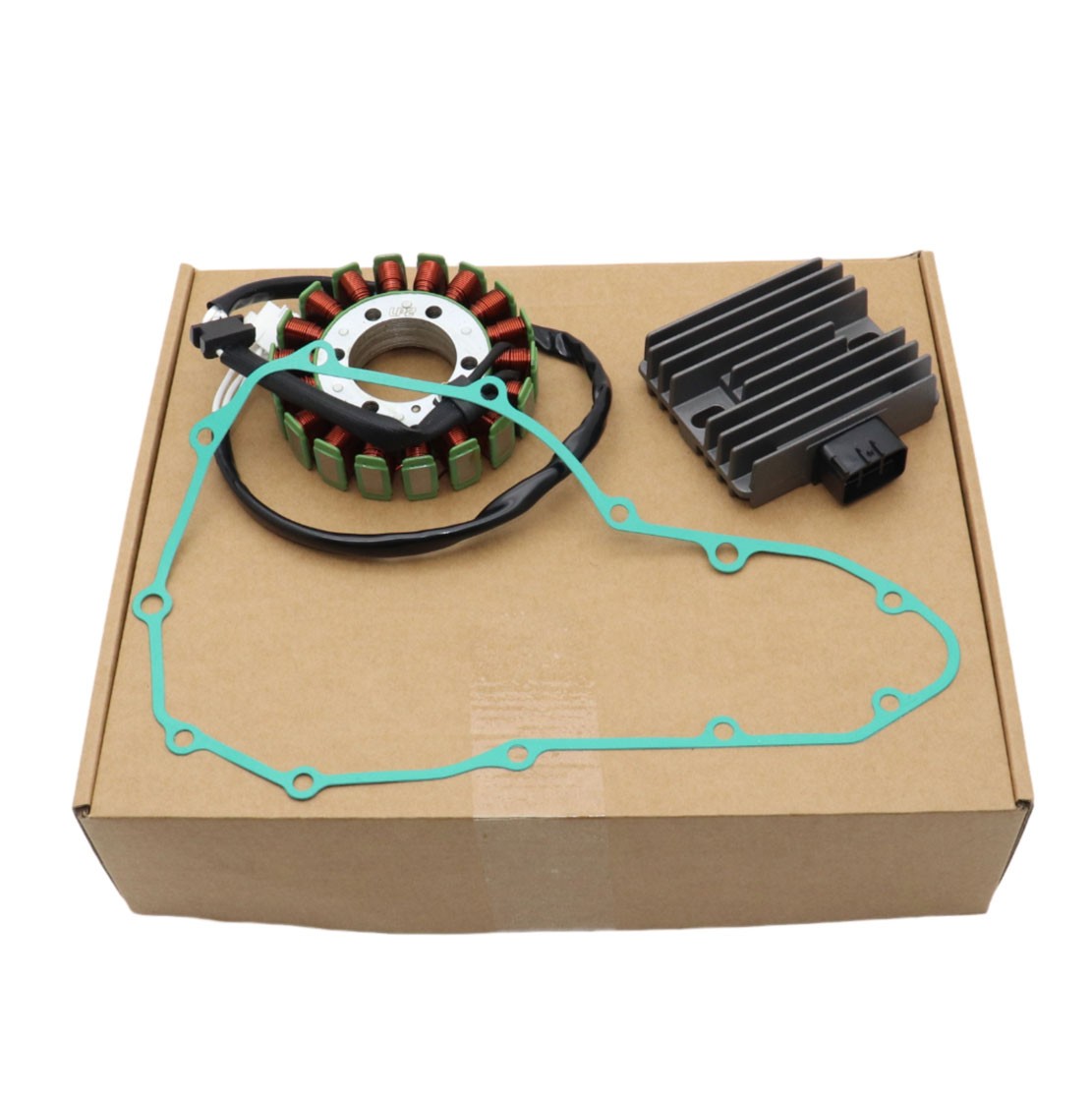 Stator+Voltage Rectifier+Gasket Fit Kawasaki Ninja Vulcan S 650 Versys 12-2016