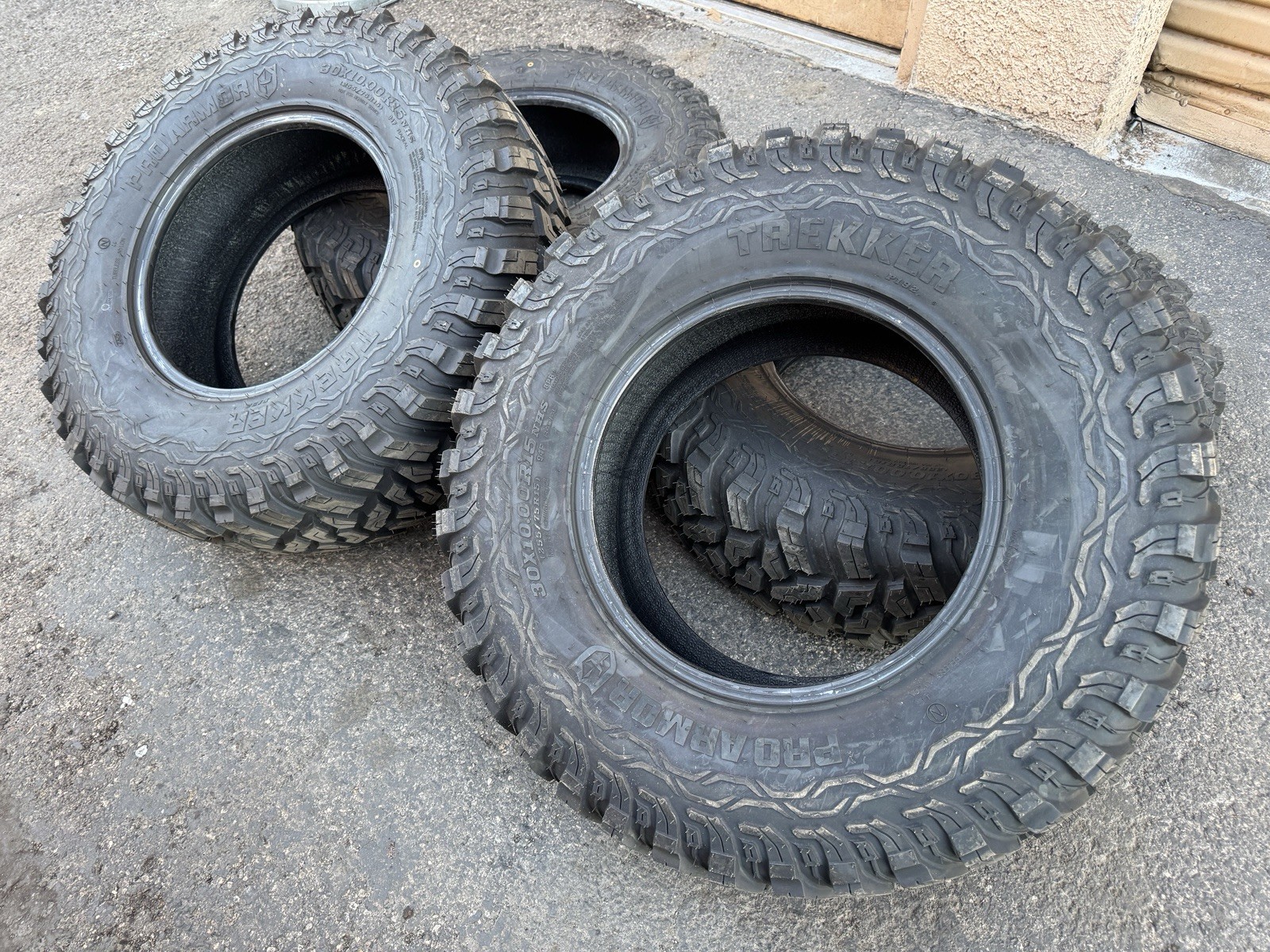 POLARIS RZR CAN AM X3 HONDA TALON TIRES 30x10x15 PRO ARMOR TREKKER 8 PLY UTV ATV