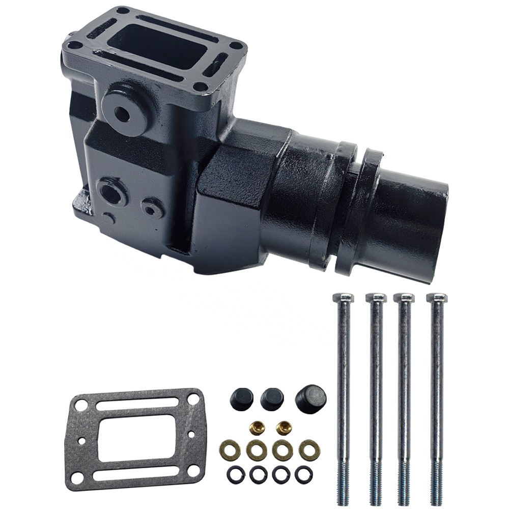 Fit V6 V8 Volvo Penta Exhaust manifold Riser Elbow OMC 4.3 5.0 5.7 5.8 L 305 350