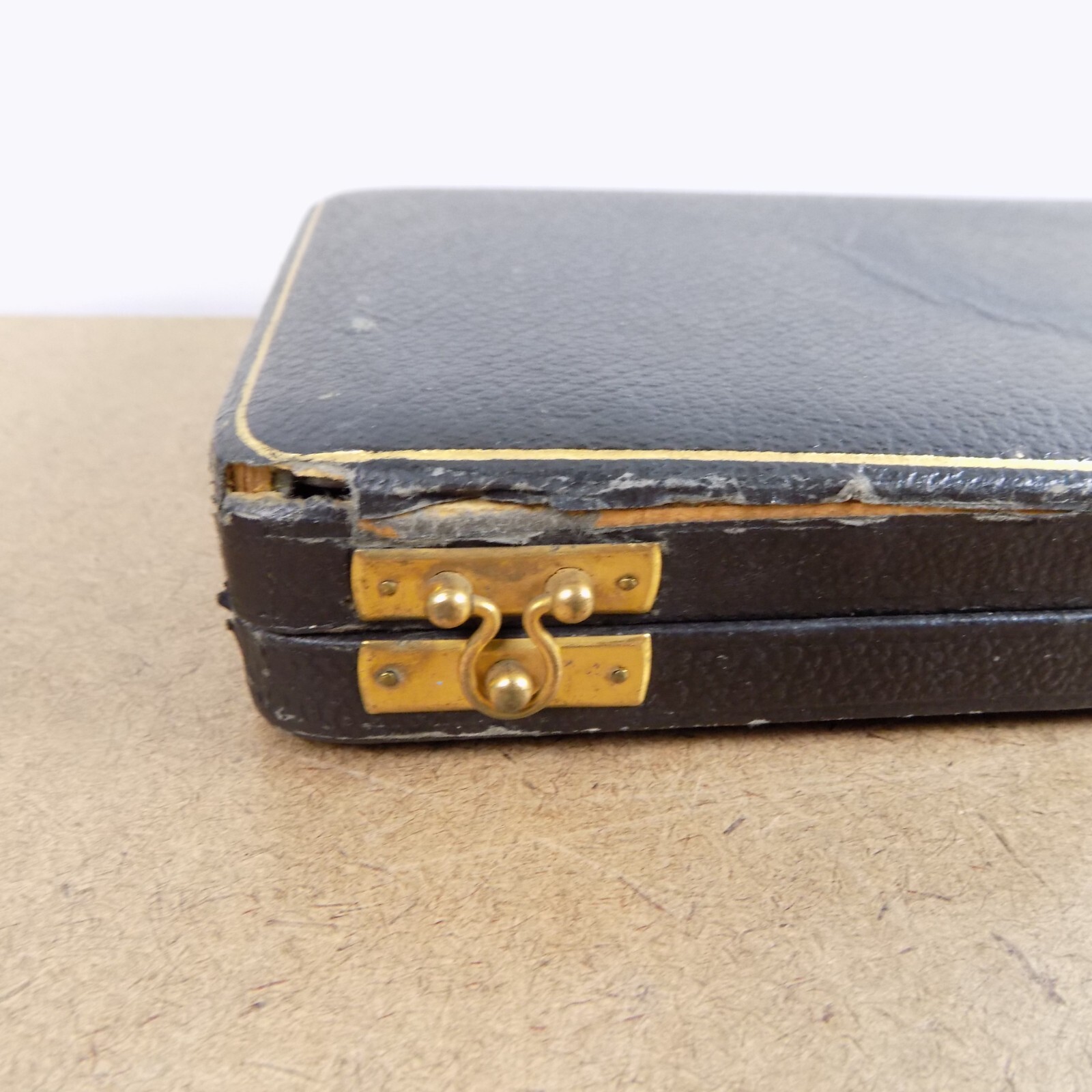 Docker & Burn British Sterling Silver & Cut Glass Butter Pat Set 1931 Hallmarks