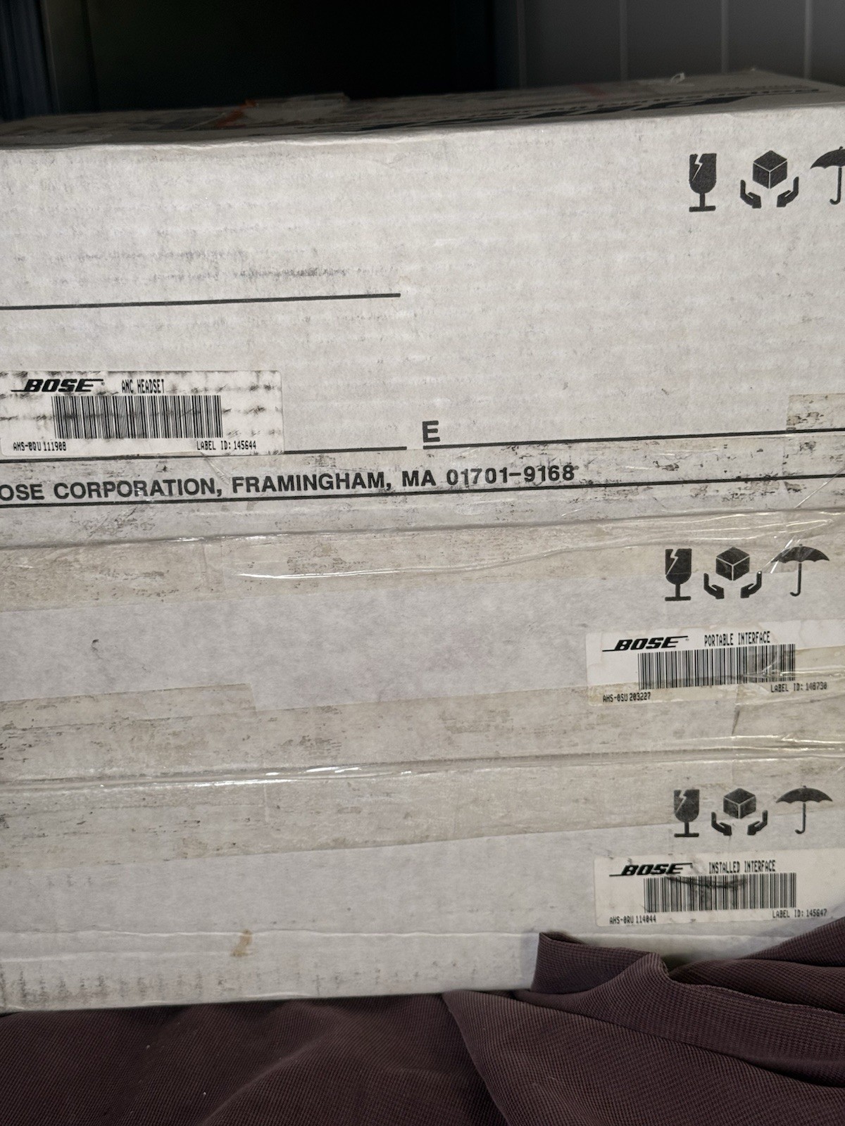 COLLECTORS ITEM: New in Box BOSE Aviation Series 1 Headset W Original Interfaces