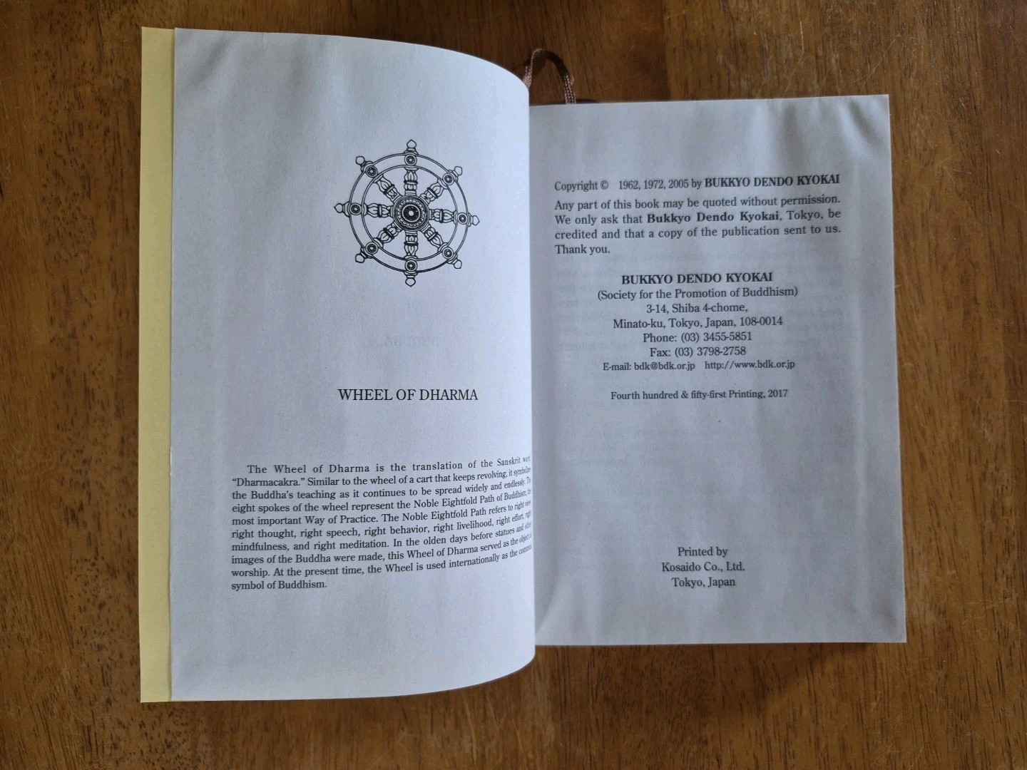 The Teaching of Buddha - Hollow Book Safe - Secret Stash Box Hidden Compartment