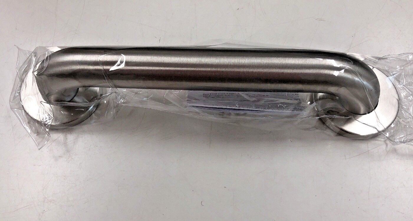 Moen 8912 12" Stainless Steel Bathroom Grab Bar Safety Handle NIP
