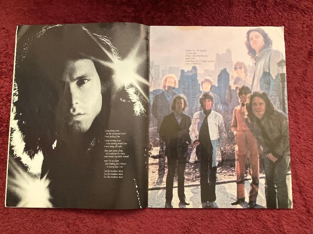 The Doors Jim Morrison Asbury Park Ticket Stub & Program August 31, 1968 Rare