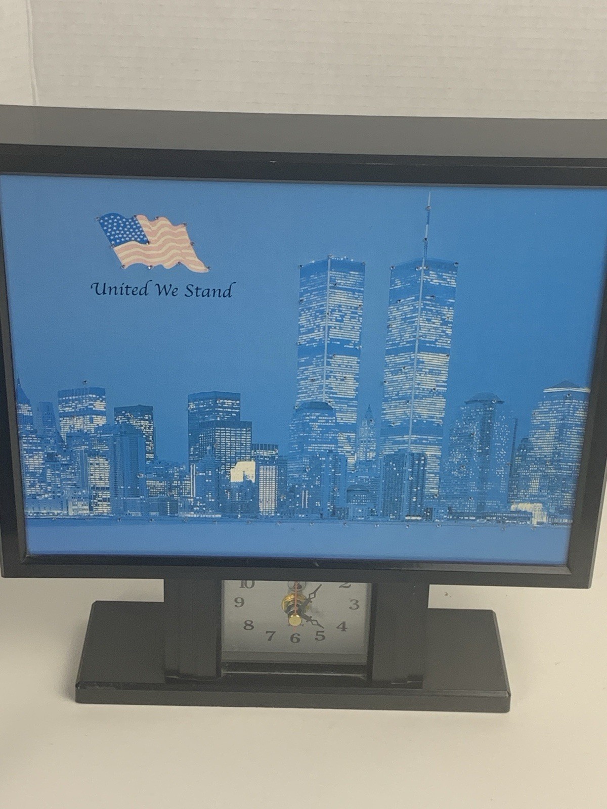 New York Twin Towers Midtown Color Changing Lighted Landscape *READ*