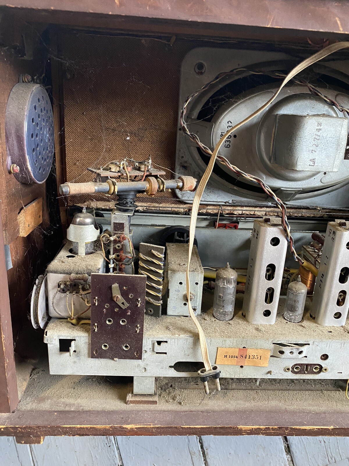 Nizza 3D H1054 3 Lautsprecher Radio Works!! 1954-55