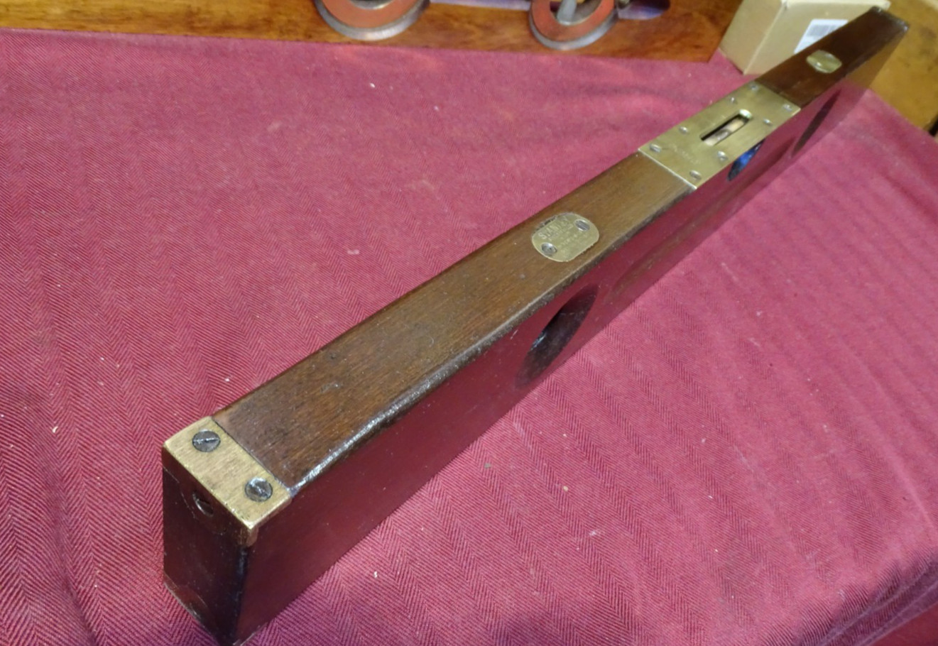 Stanley Rule & Level 26" No. 13 Adjustable Level & Plumb Refurbished Condition.