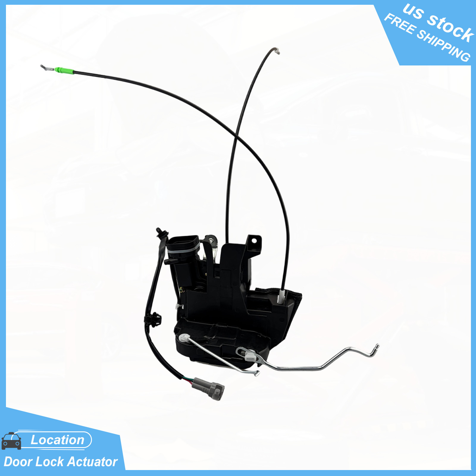 Front Left Driver Power Door Lock Actuator for Toyota Tundra W/O Full Cab 00-06