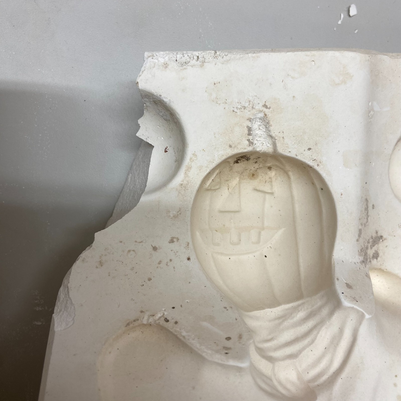 Ceramic Slip Casting Mold Ghost / Pumpkin