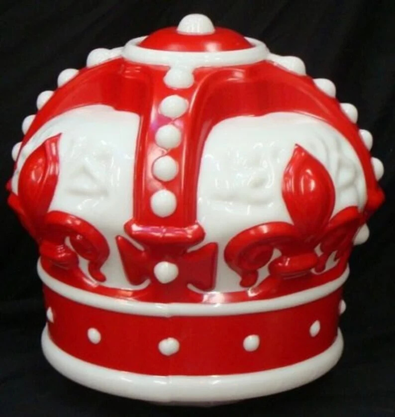 Red Crown Gas Pump Globe / Red Crown Globes / Petroliana Petro Standard Globes
