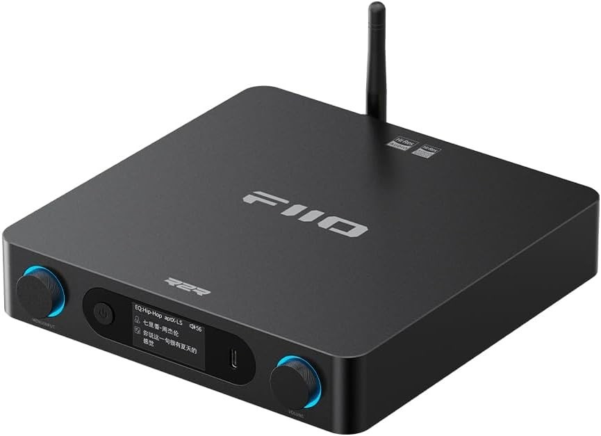 FiiO BR15 R2R High-Resolution Bluetooth 6.0 Audio Receiver with QCC5181  (Black)