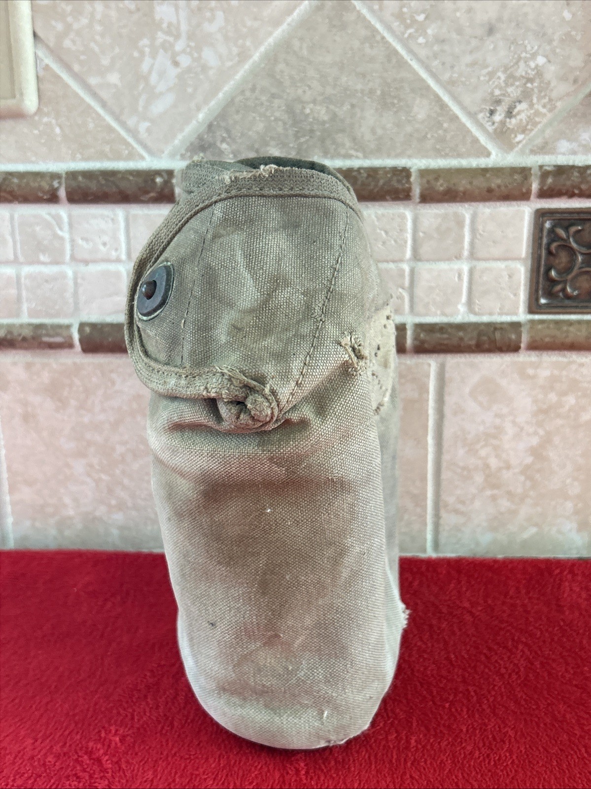 March 1918 WW1 Canteen Cup Cover Pouch US Army Original M1910 WWI