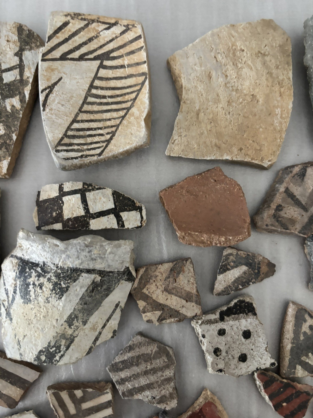 30+ Ancient Anasazi Native American Pottery Shards Arizona L10-E FREE SHIP