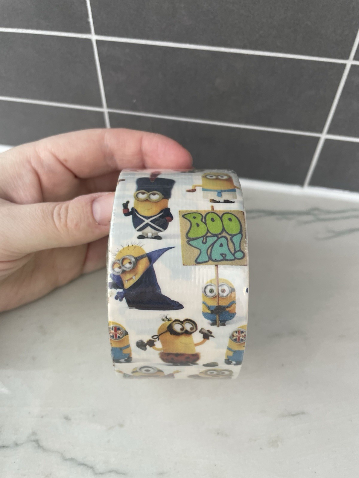 Minions Movie Duck Tape Roll Craft Tape 1.88 In X 10 Yds Limited Edition New