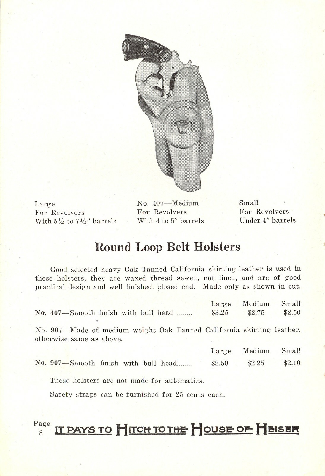 Heiser Catalog #20 (Smoking Gunman) on CD - Gun Leather and much more....