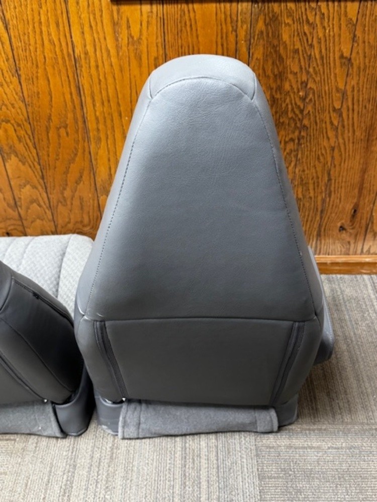 97-25 Chevy Express/GMC Savana Van Pair LH&RH Gray Cloth Power Bucket Seat