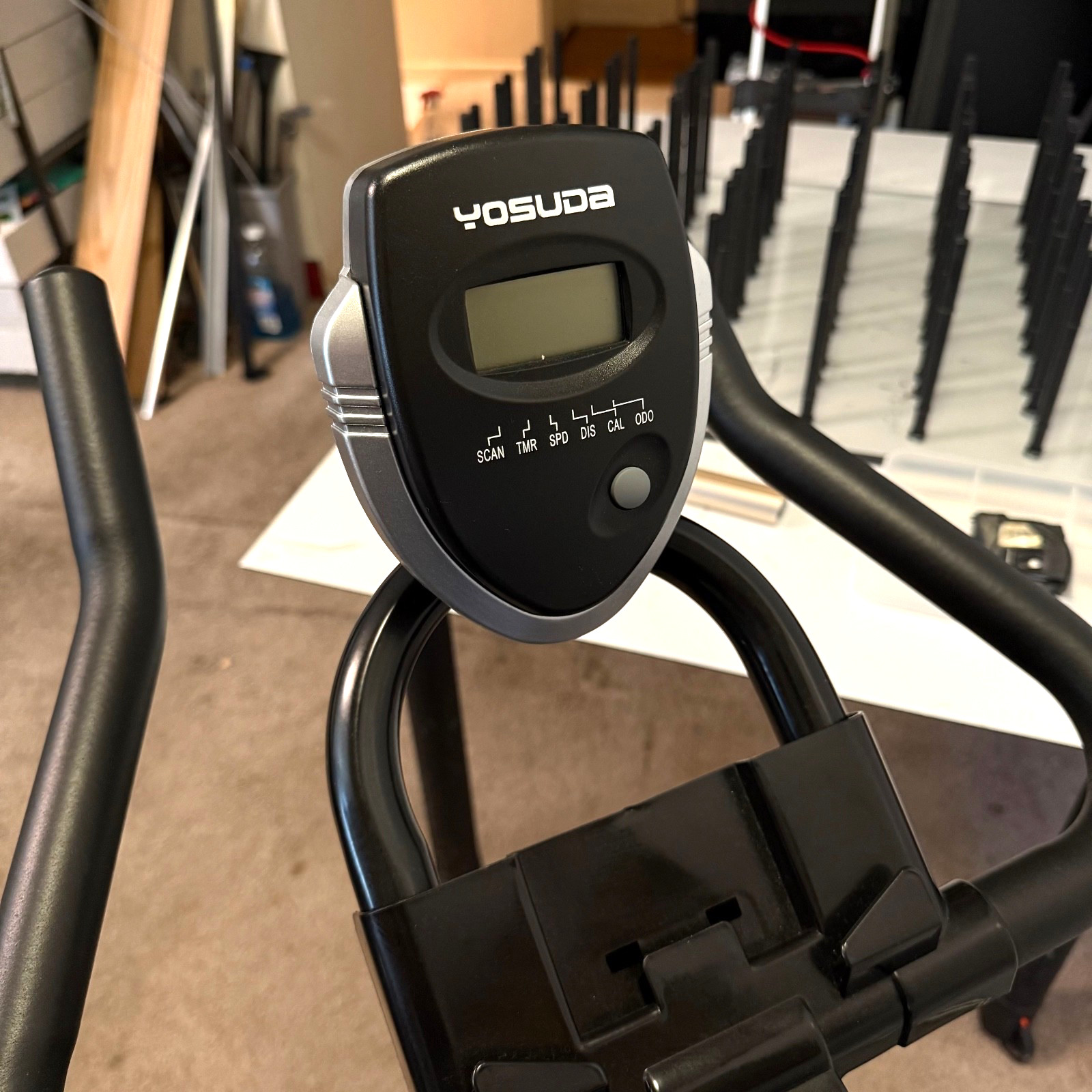 Yosuda L-001A Indoor Cycling Exercise, Bike 35lb Flywheel, Adjustable Resistance