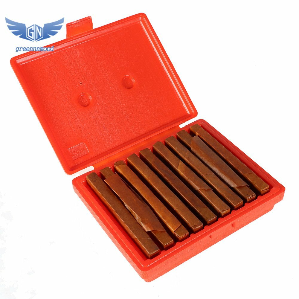 Steel Parallel Set 9 Pair 1/4 inch Thick 6 inch Long 0.0002 inch Precision