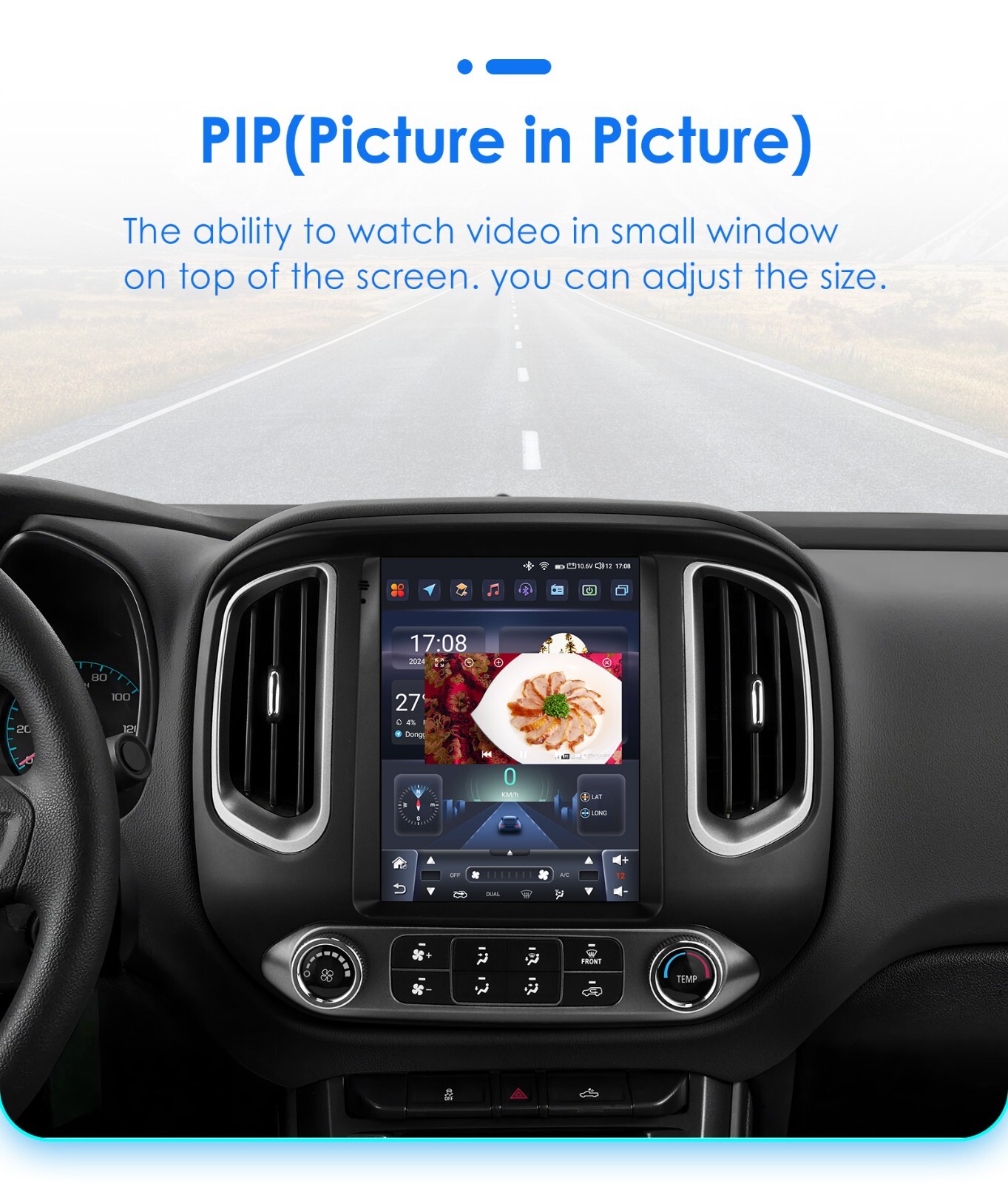 9.7" For Chevrolet Colorado GMC Canyon 15~18 Android Navigation Car GPS Stereo