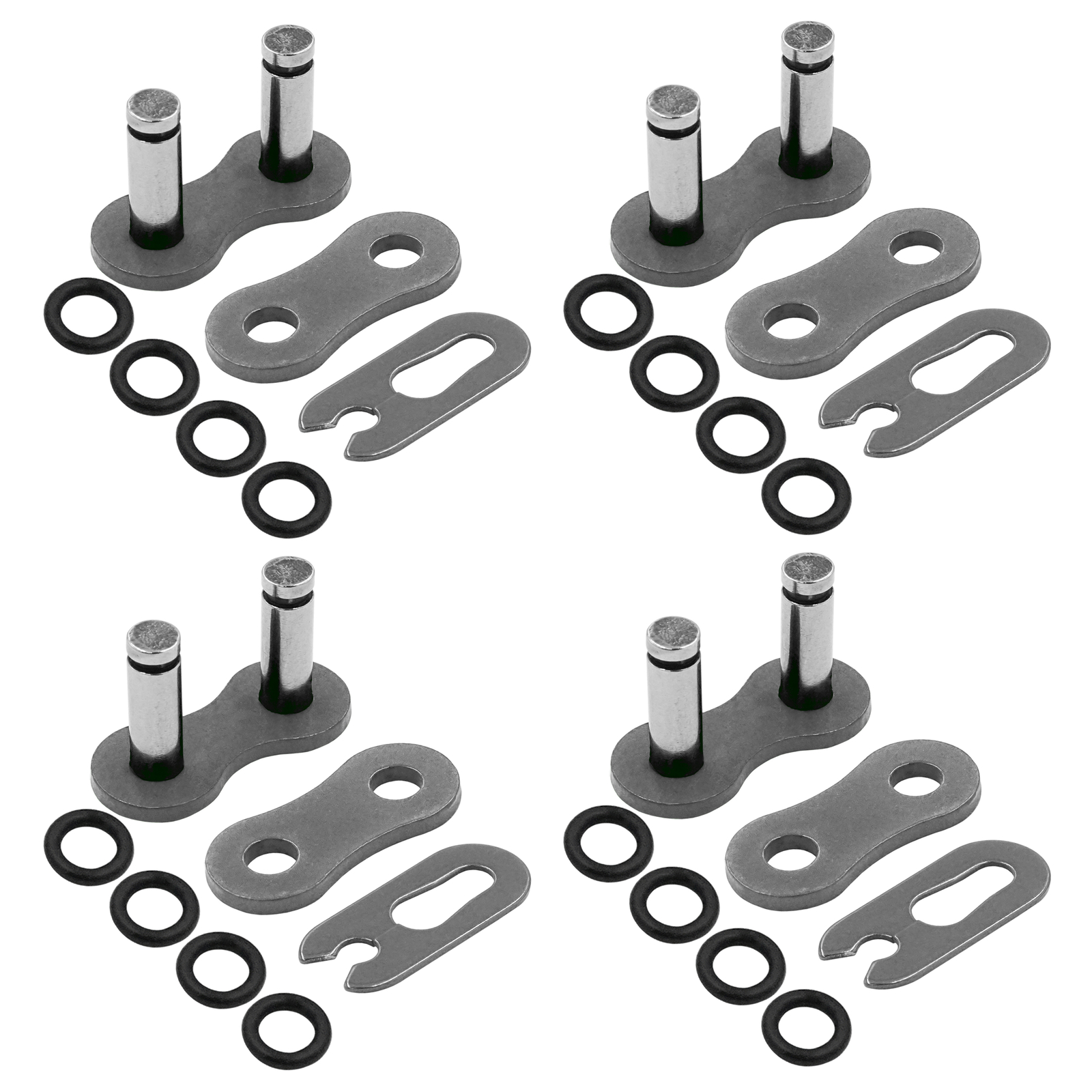 520 Chain Master Link with O Ring For Motorcycle Bike ATV Connecting Link Gray