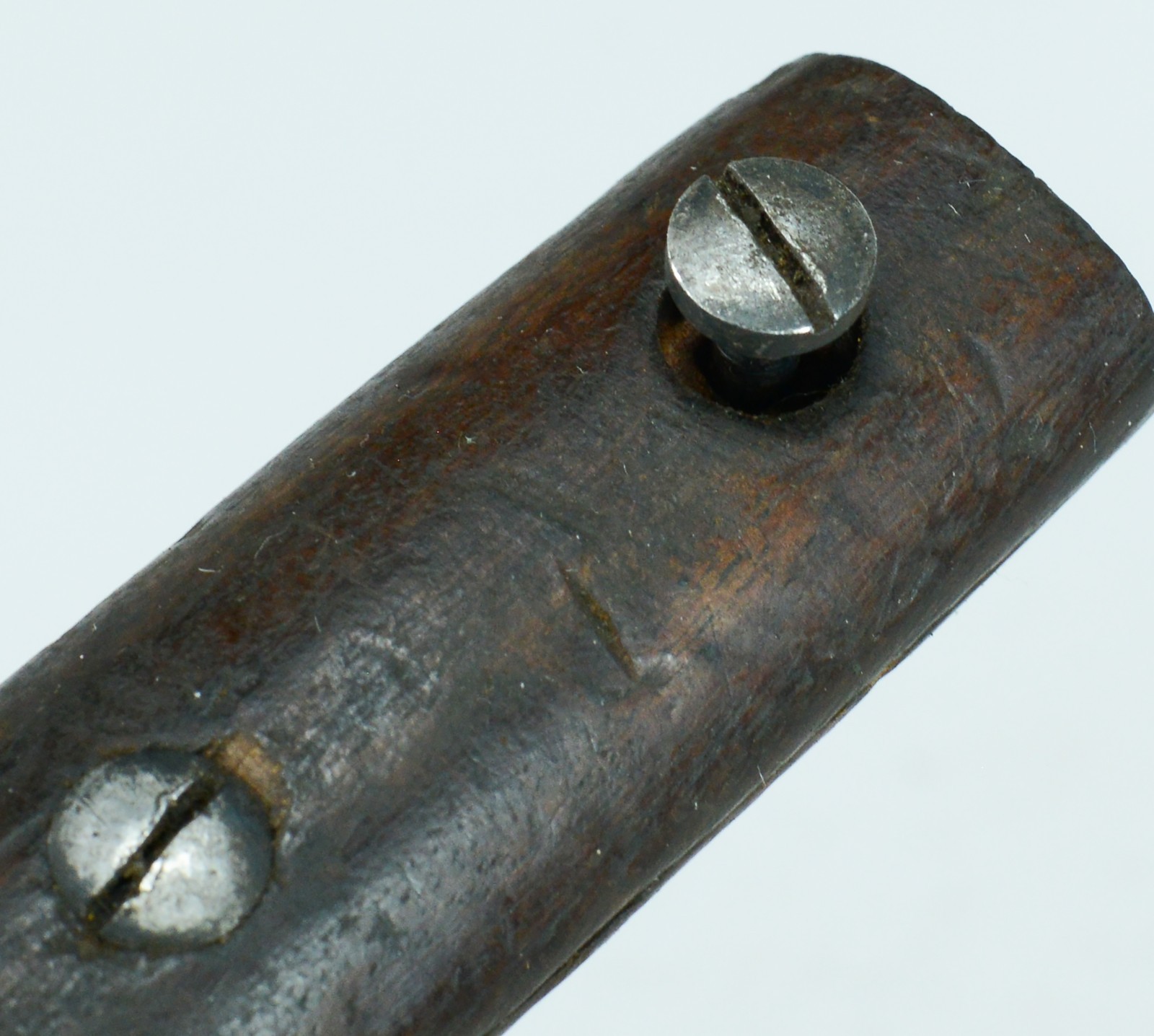 LOT WWI British Pattern 1888 Bayonet Grips Screws Escutcheons Lugs Springs Nuts