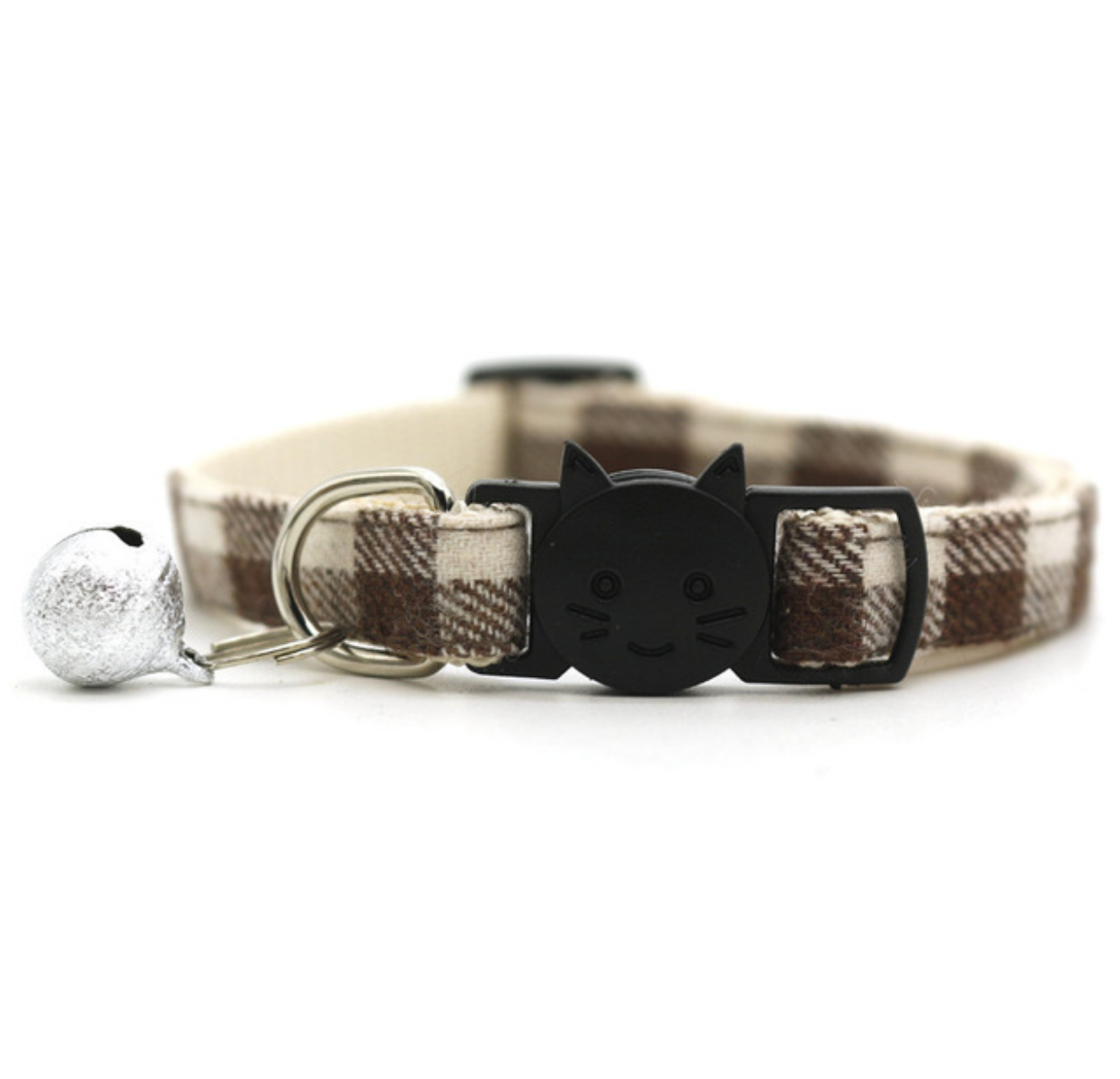 Breakaway Nylon Cat Safety Collar with Bell for Cat Kitten adjustable