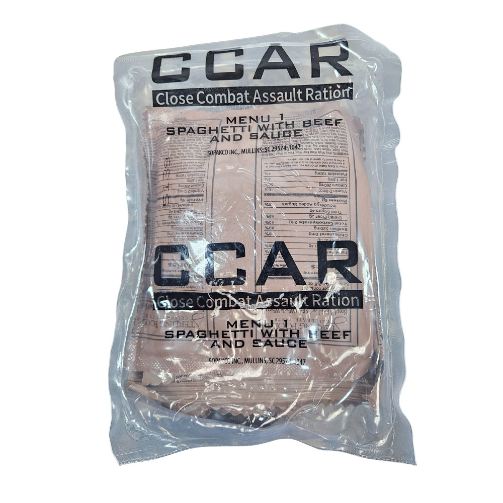 NEW USGI CLOSE COMBAT ASSAULT RATIONS [CCAR] - 2028 INSPECTION - YOU CHOOSE MENU