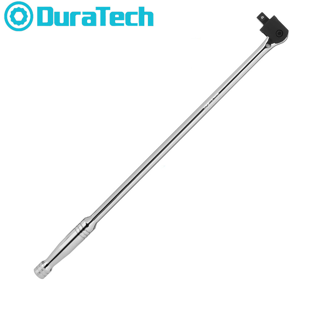 DURATECH Heavy Duty Breaker Bar 1/2'' Drive 24" Breaker Bars with 240° Flex Head