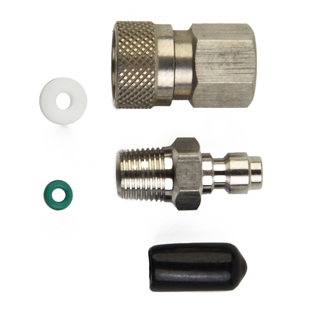 Quick Disconnect 8mm 1/8 Npt Thread Durability Male And Female PCP Paintball