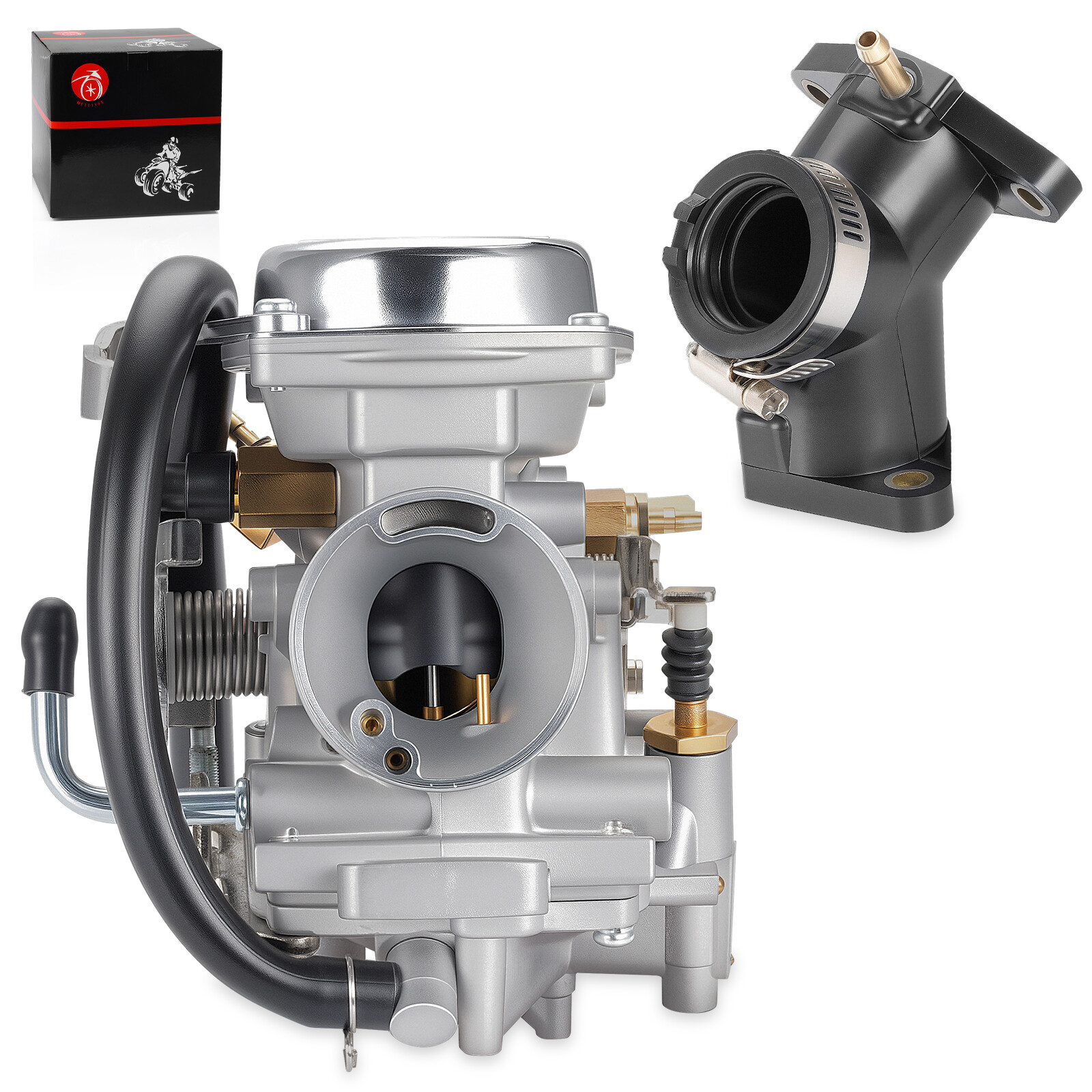 Carburetor Carb W/ Intake Manifold For Yamaha XV250 V-star Virago 250 Route 66