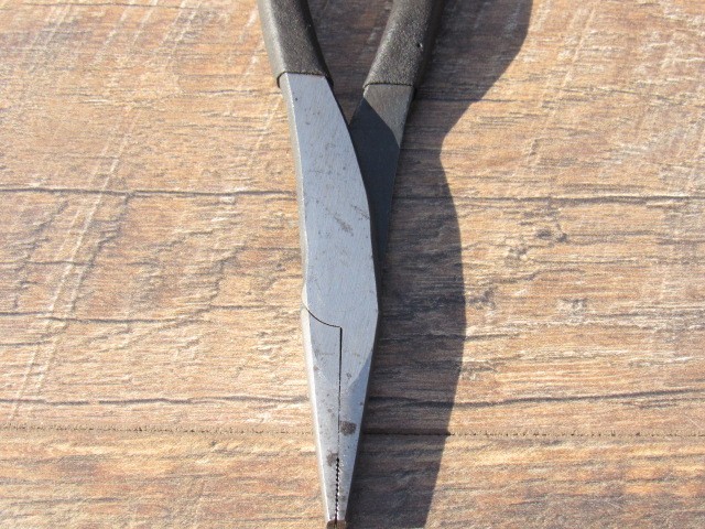 CRAFTSMAN TOOLS 9- 45807 8" DUCK BILL LONG NOSE PLIERS WF 945087 MADE IN USA