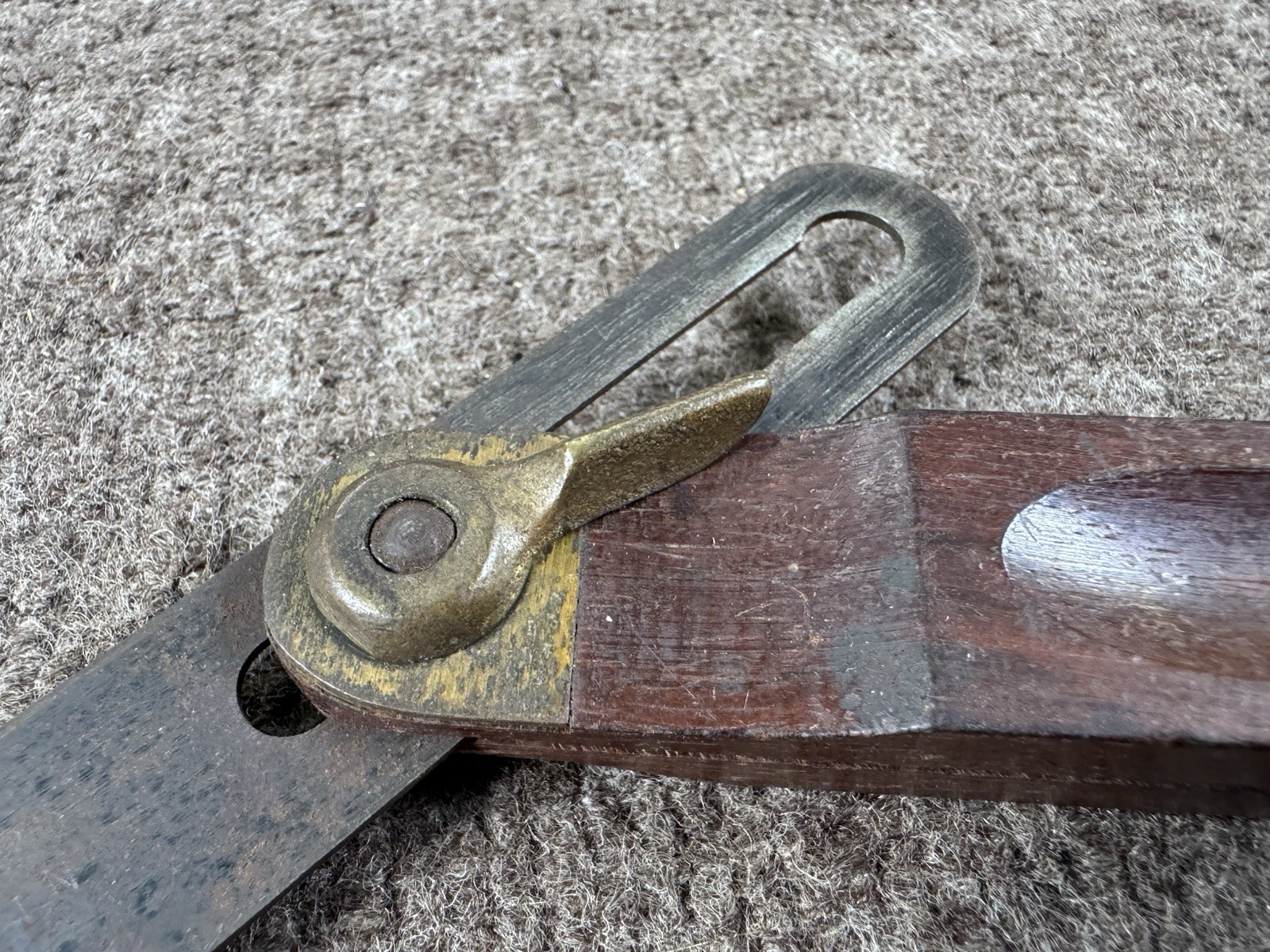 Vintage Stanley No. 25 6” SW 'Sweetheart' Adjustable Sliding T-Bevel Square USA