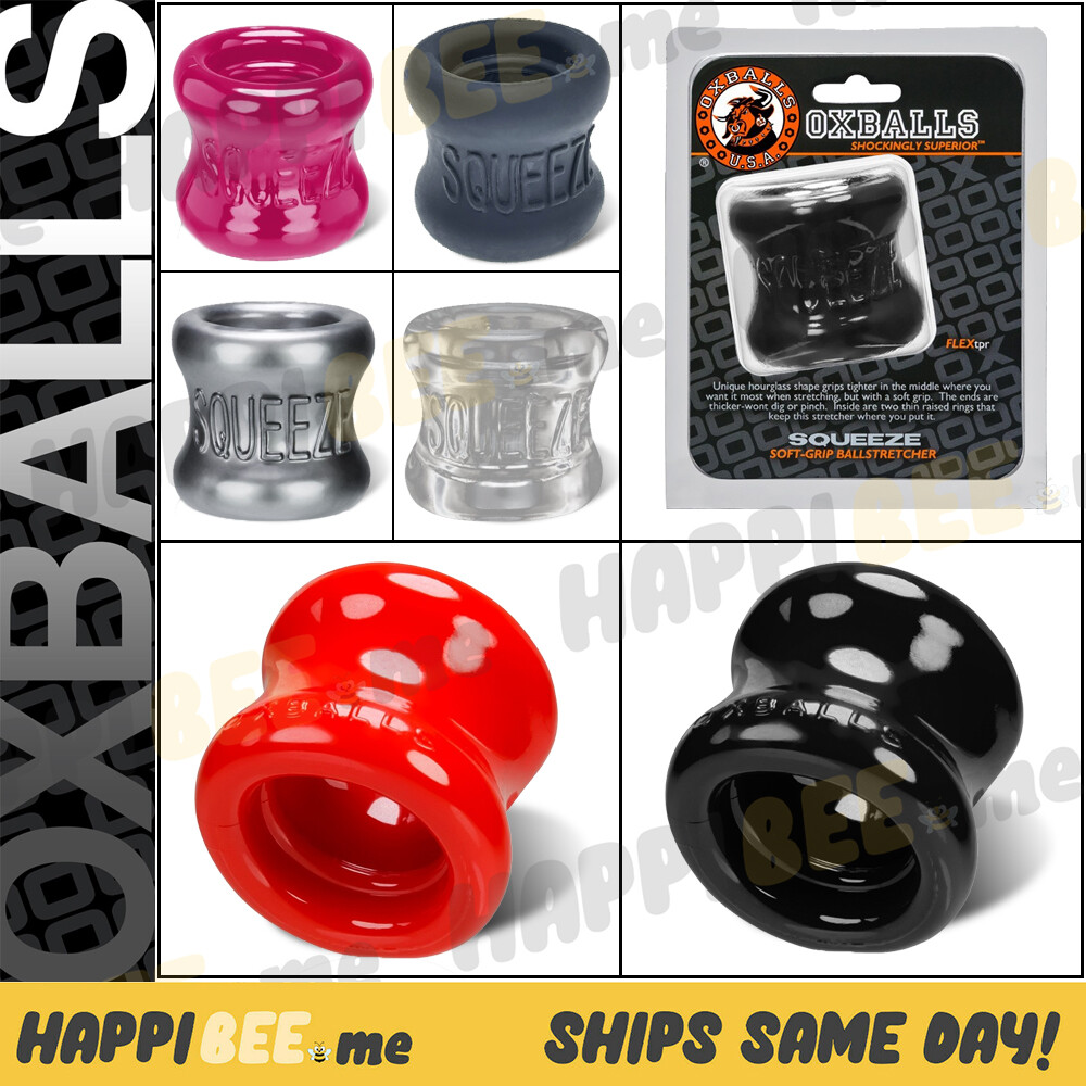 Oxballs SQUEEZE Ball Stretcher🍯Male Huj Male BallStretcher Men Penis Ring Sling