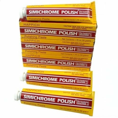 3 Pack Simichrome Happich Metal Polishing Car Paste 390050 Bakelite Test 1.76 oz