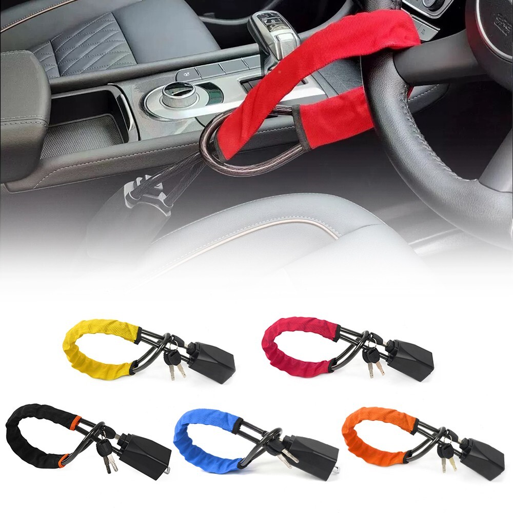 Universal Steering Wheel Lock Anti-Theft Security System Car Truck SUV Auto Lock