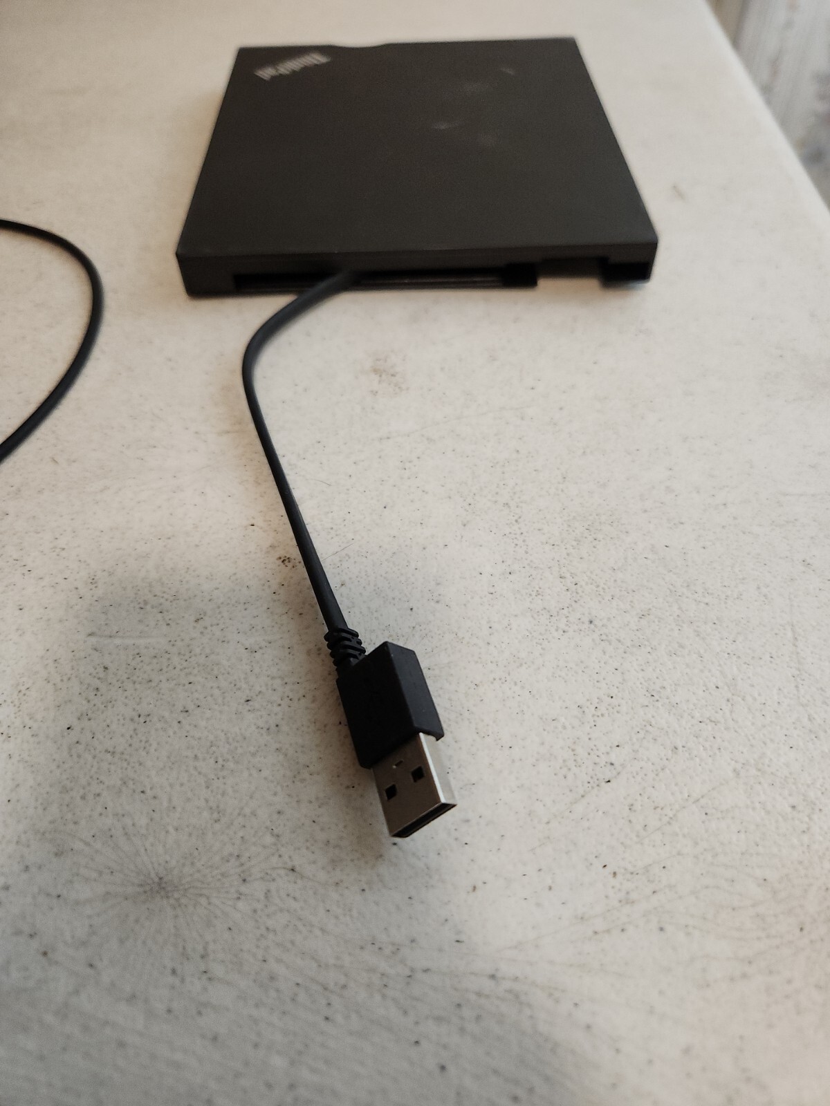 Lenovo ThinkPad Ultra Slim USB DVD Burner DVD-RW Recorder Portable /w Splitter